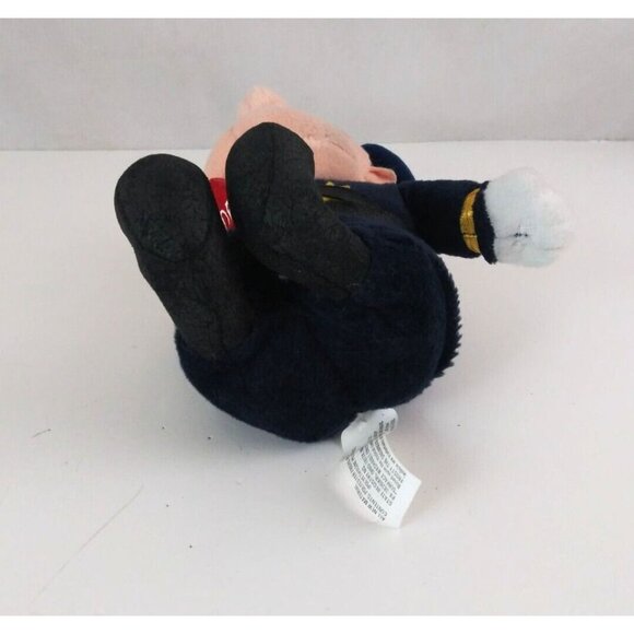 Vintage 1999 Stuffins Frosty The Snowman Police Officer 9" Plush - Picture 8 of 10